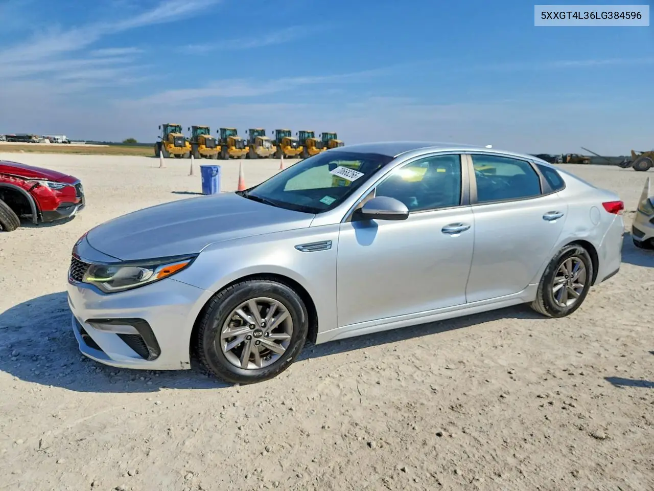 KIA OPTIMA 2020, VIN 5XXGT4L36LG384596