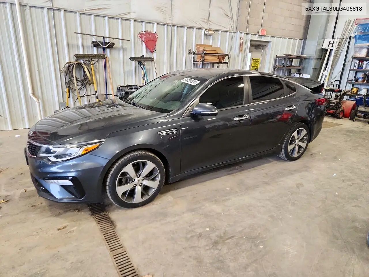 KIA OPTIMA 2020, VIN 5XXGT4L30LG406818