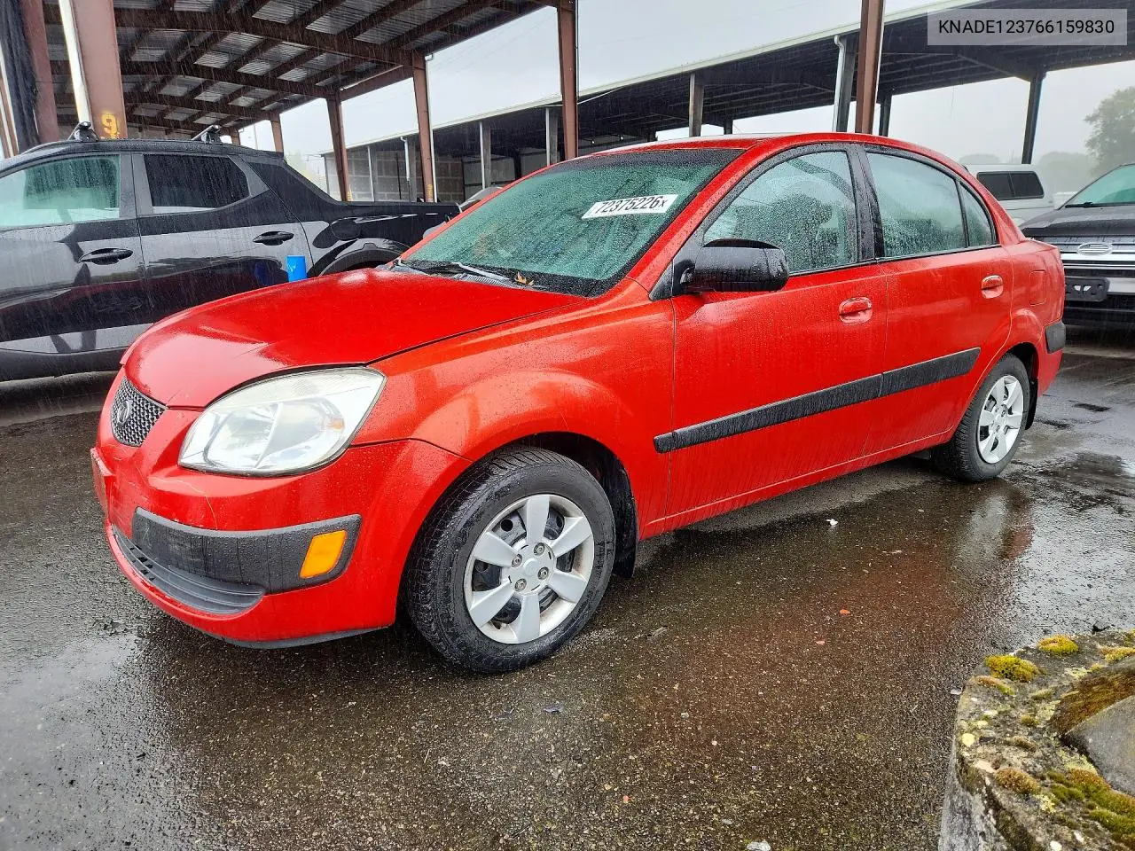 KIA RIO 2006, VIN KNADE123766159830
