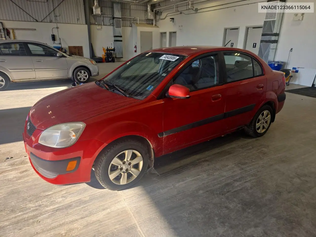 KIA RIO 2006, VIN KNADE123366115064