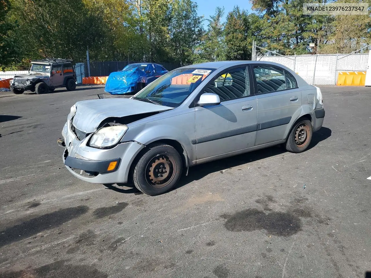 KIA RIO 2007, VIN KNADE123976237347