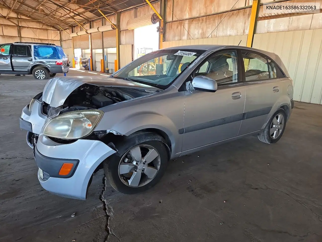 KIA RIO 2008, VIN KNADE163586332063