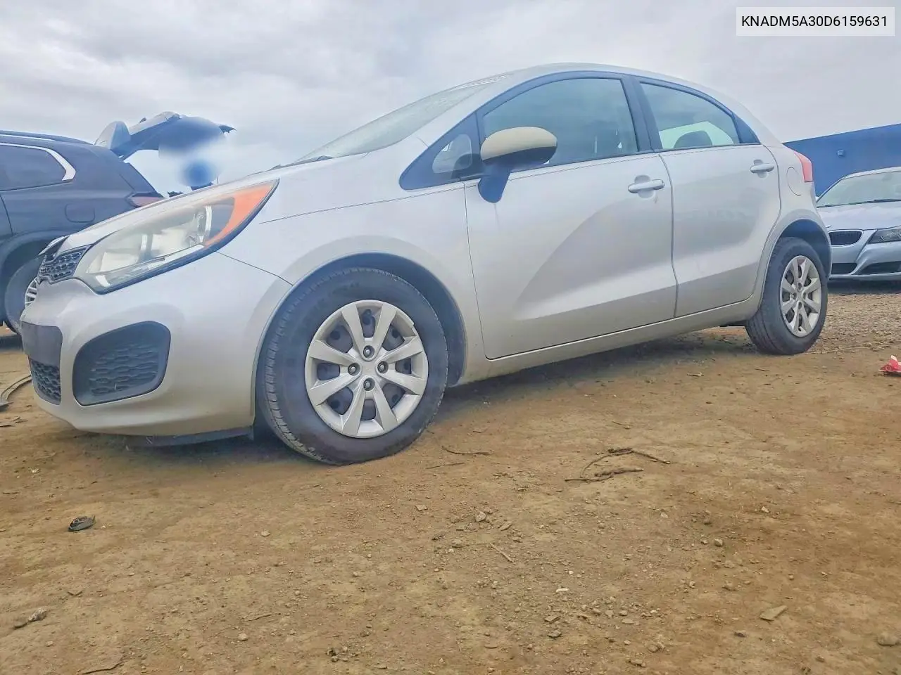 KIA RIO 2013, VIN KNADM5A30D6159631