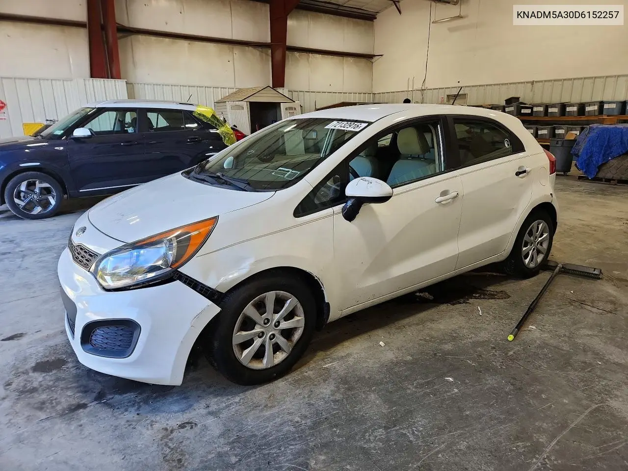 KIA RIO 2013, VIN KNADM5A30D6152257