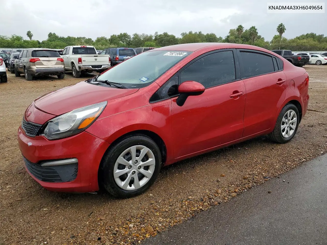 KIA RIO 2017, VIN KNADM4A3XH6049654