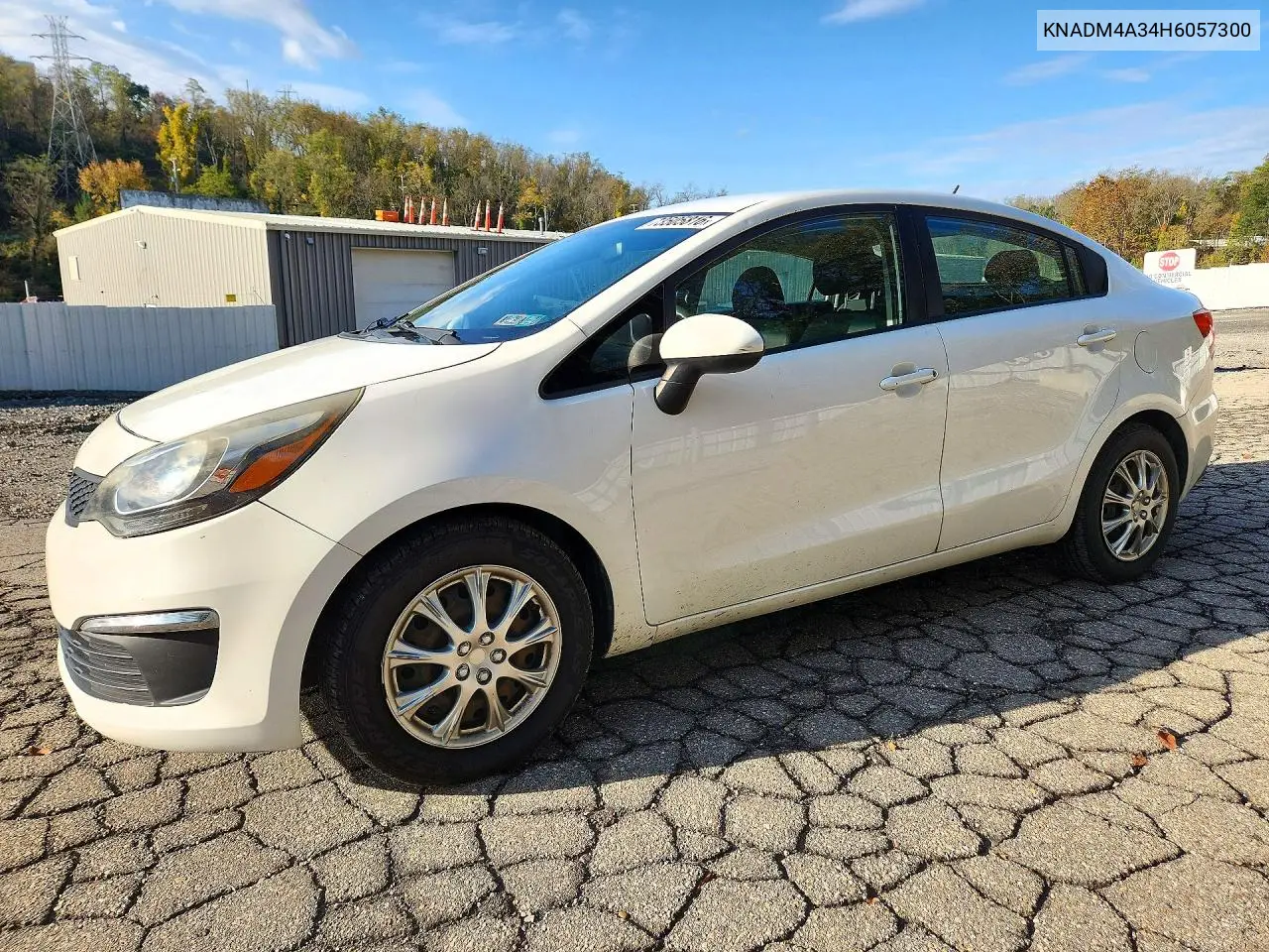 KIA RIO 2017, VIN KNADM4A34H6057300