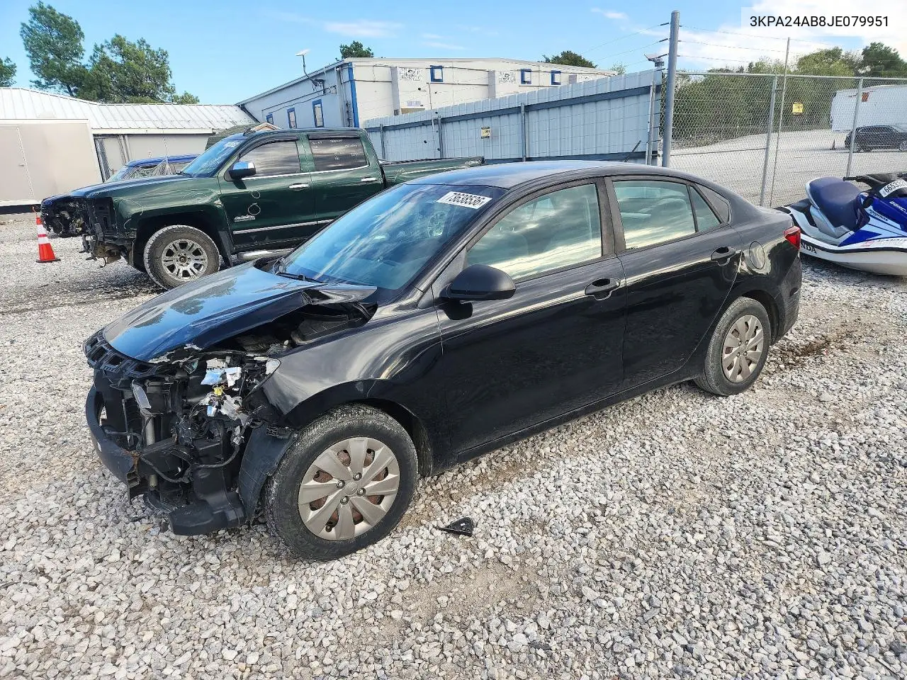 KIA RIO 2018, VIN 3KPA24AB8JE079951