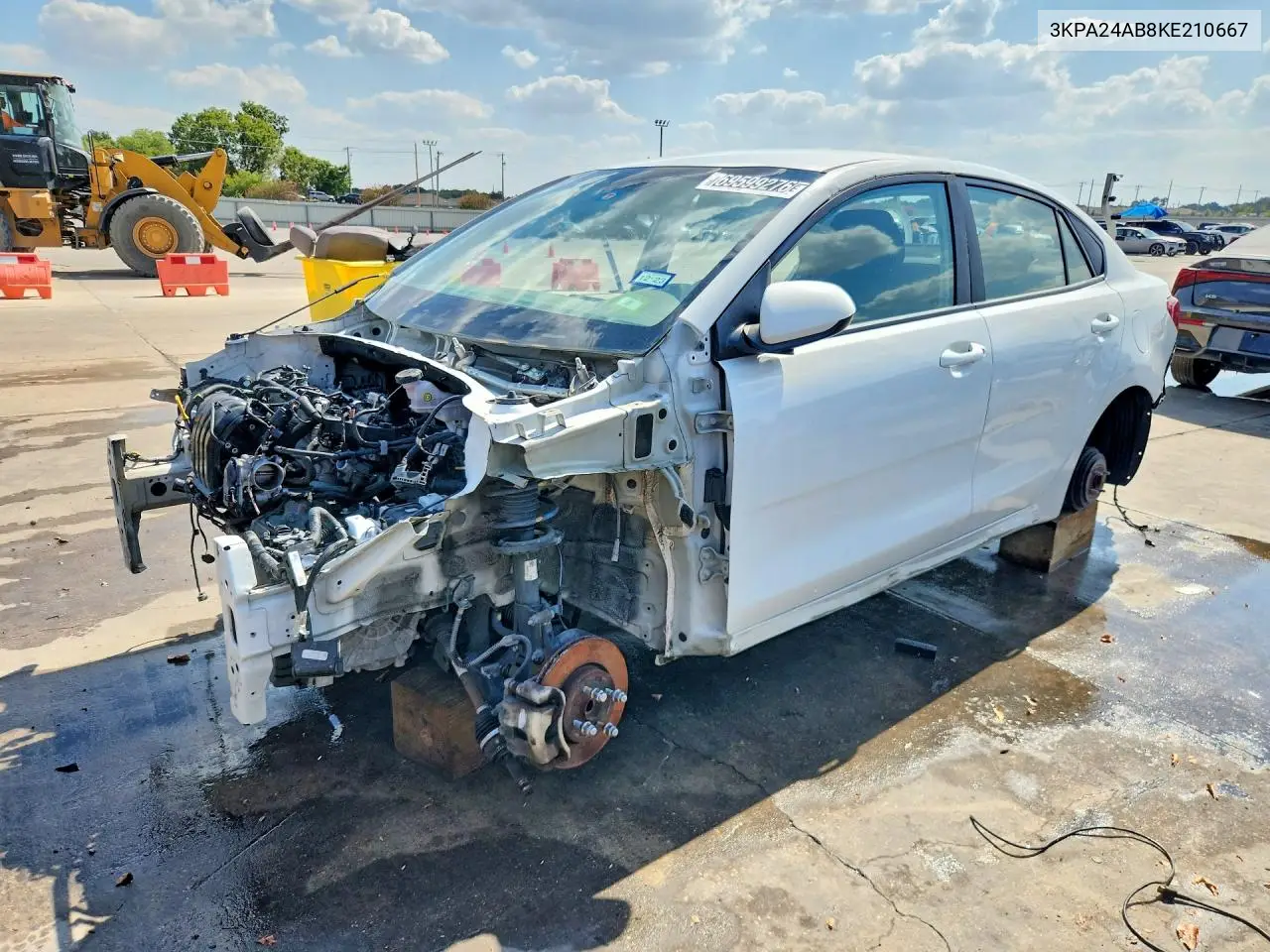 KIA RIO 2019, VIN 3KPA24AB8KE210667