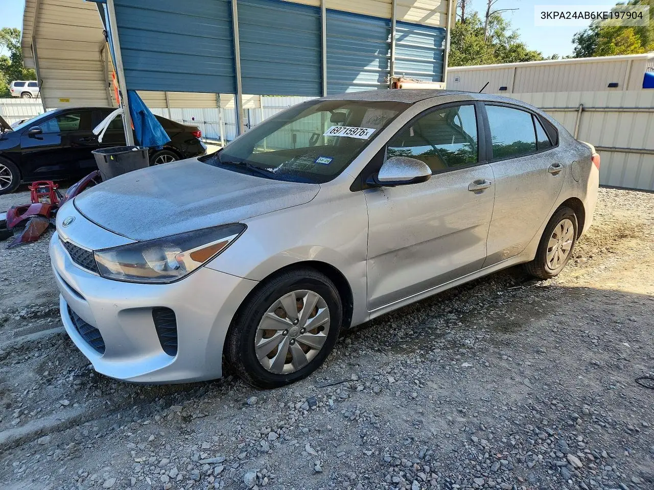 KIA RIO 2019, VIN 3KPA24AB6KE197904