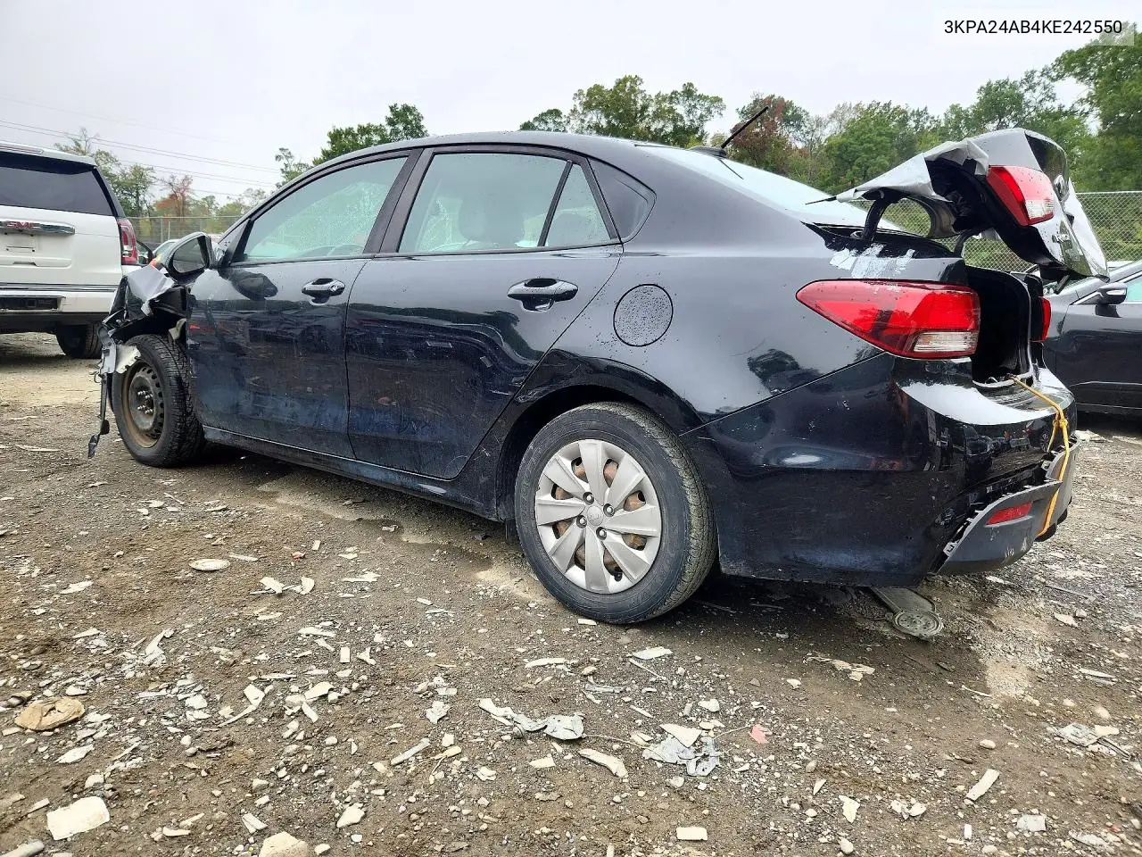 2019 KIA RIO VIN 3KPA24AB4KE242550 — фото 2