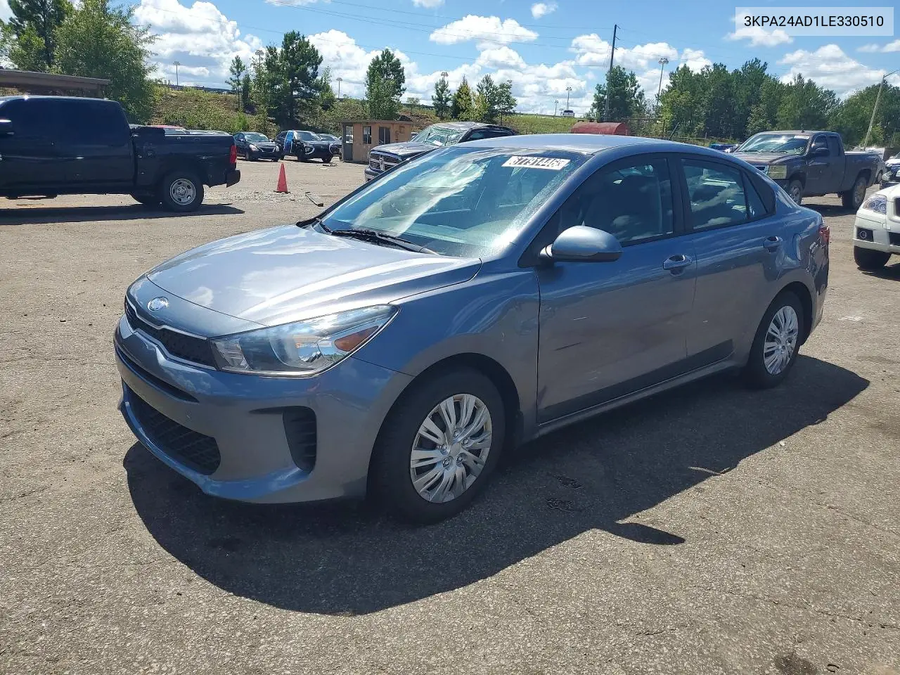 KIA RIO 2020, VIN 3KPA24AD1LE330510