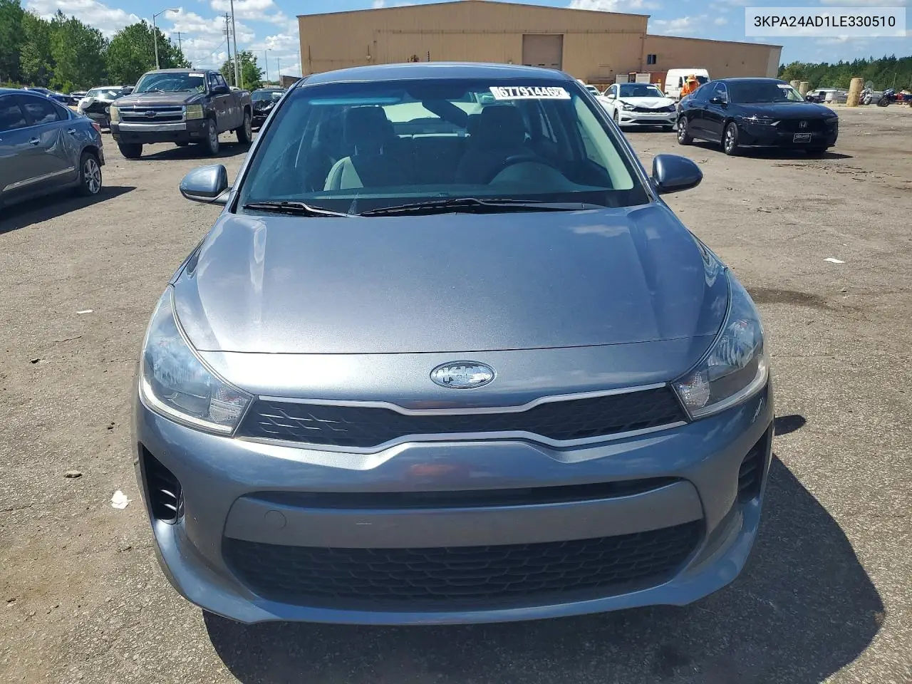 2020 KIA RIO VIN 3KPA24AD1LE330510 — фото 5