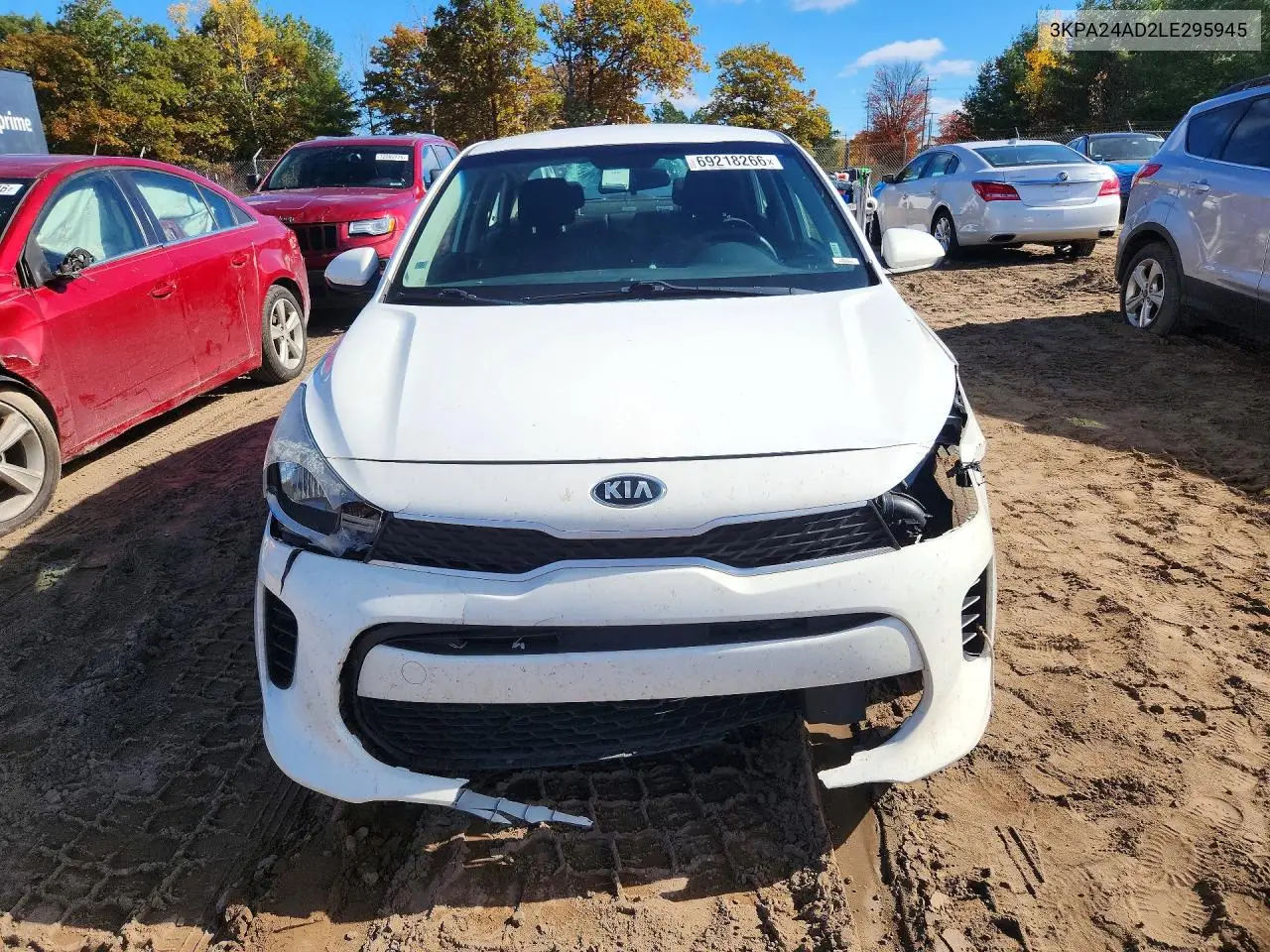 2020 KIA RIO VIN 3KPA24AD2LE295945 — фото 5