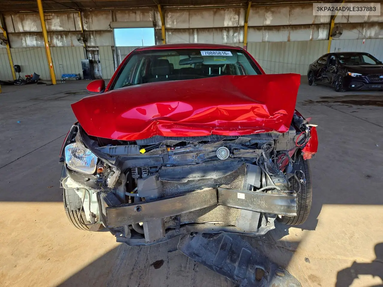2020 KIA RIO VIN 3KPA24AD9LE337883 — фото 5
