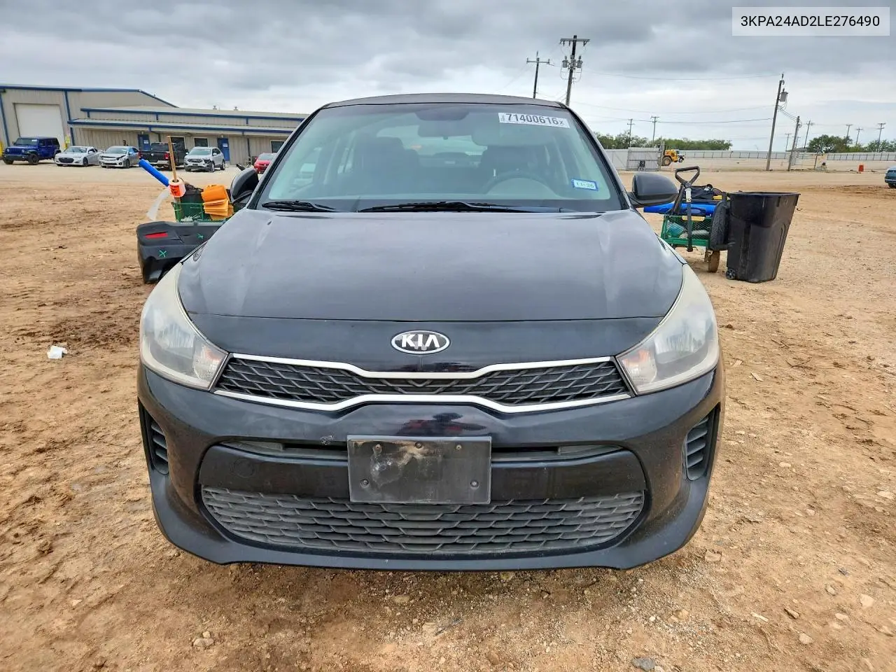 2020 KIA RIO VIN 3KPA24AD2LE276490 — фото 5