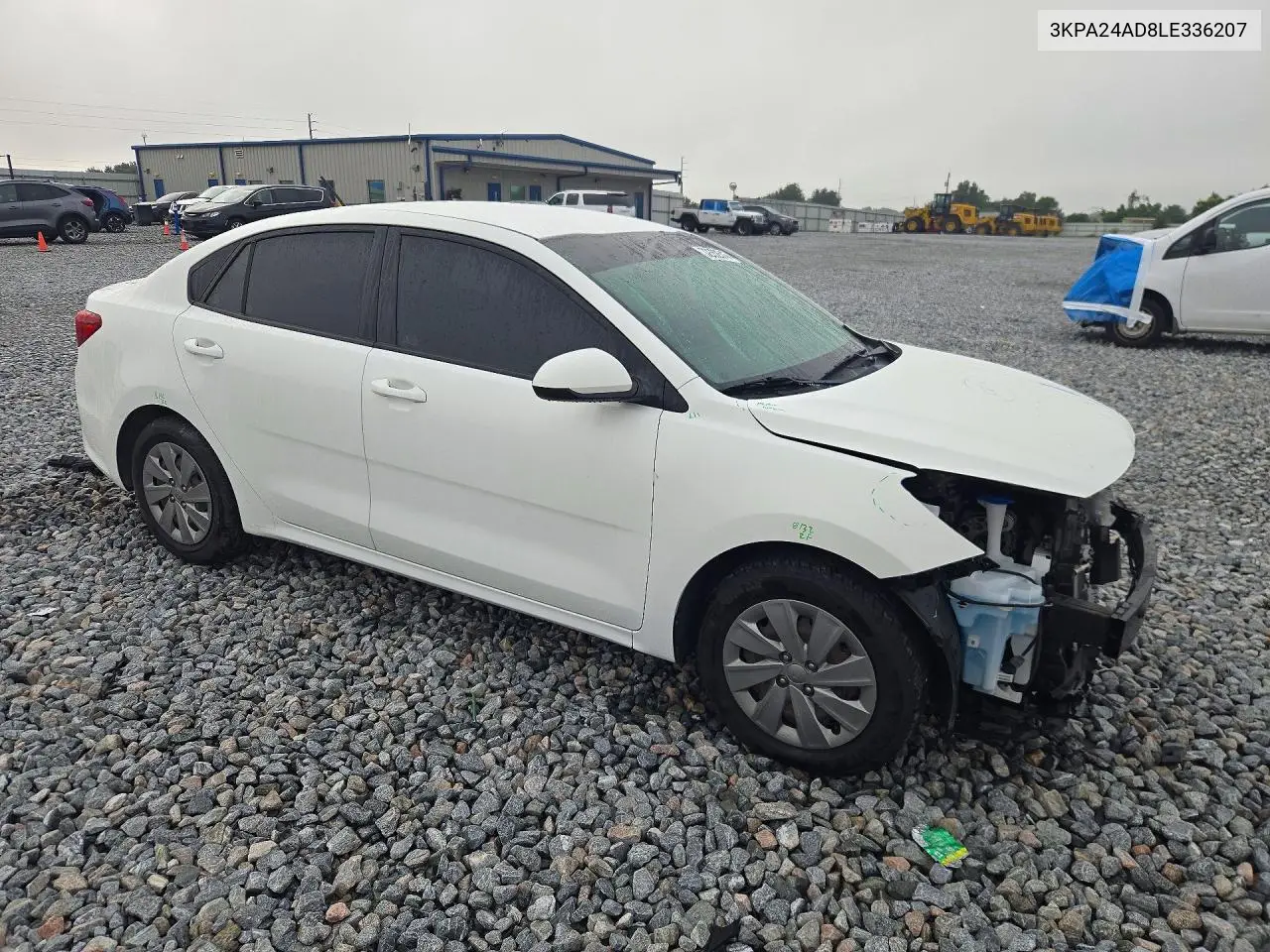 2020 KIA RIO VIN 3KPA24AD8LE336207 — фото 4