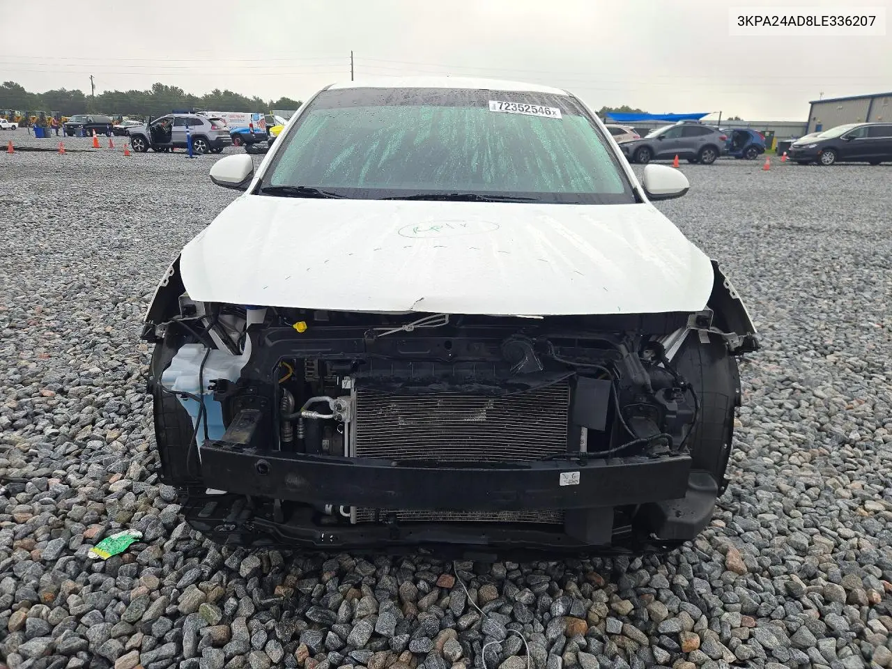 2020 KIA RIO VIN 3KPA24AD8LE336207 — фото 5