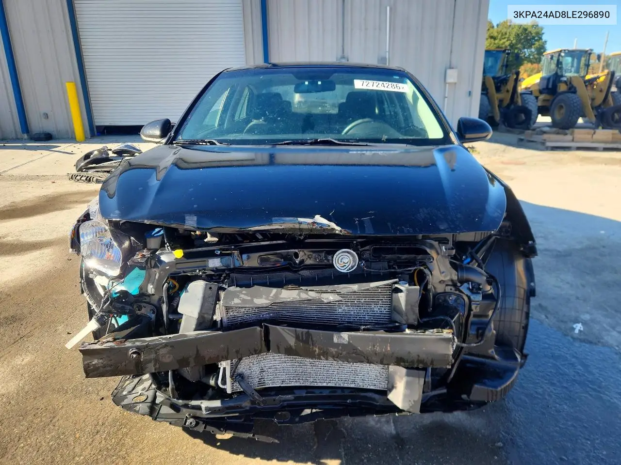 2020 KIA RIO VIN 3KPA24AD8LE296890 — фото 5