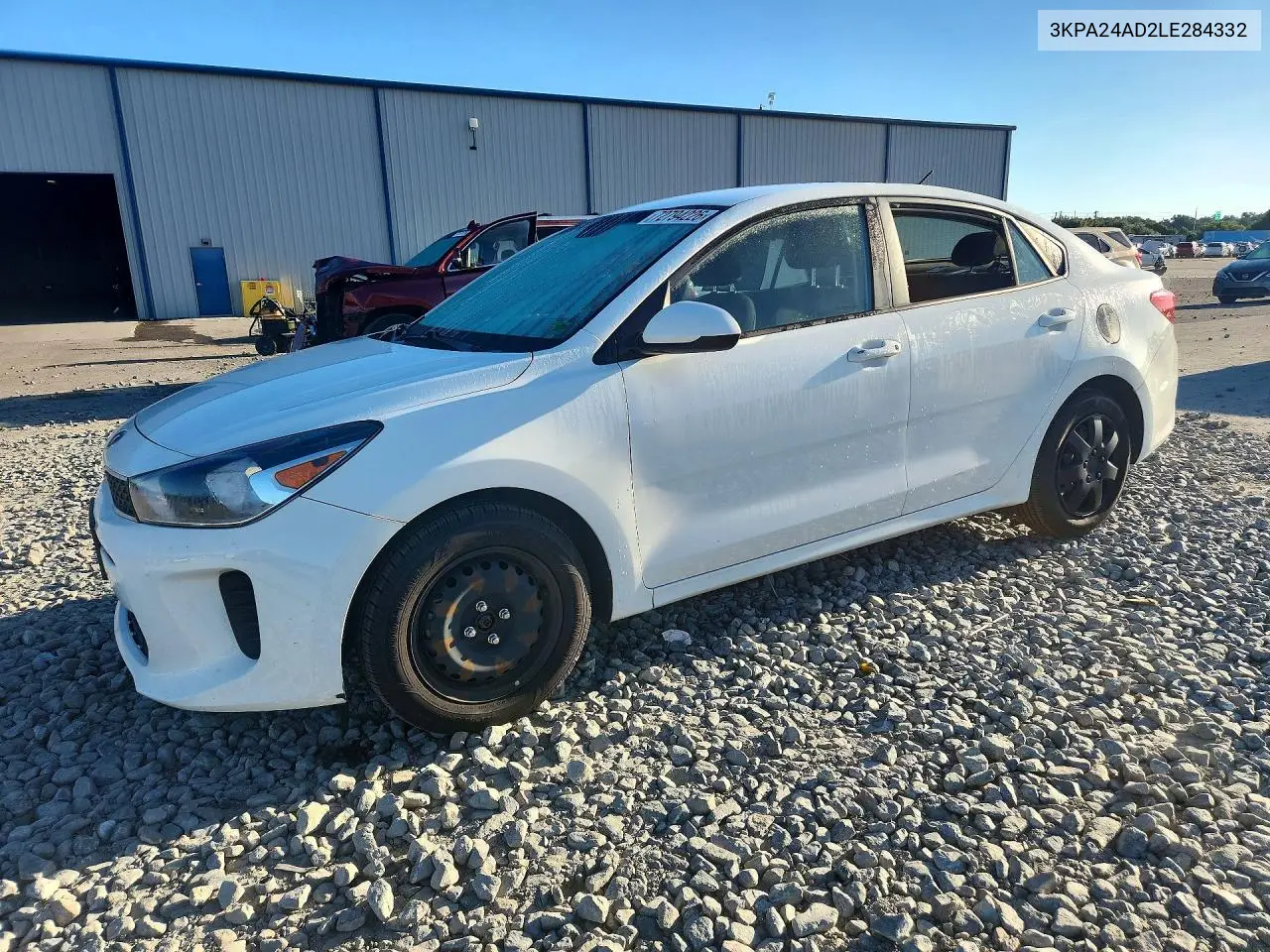 KIA RIO 2020, VIN 3KPA24AD2LE284332