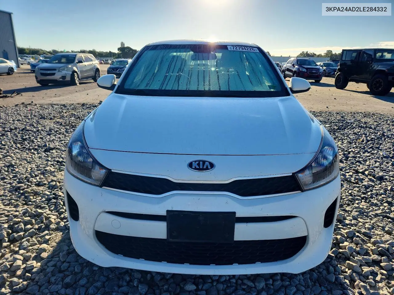 2020 KIA RIO VIN 3KPA24AD2LE284332 — фото 5