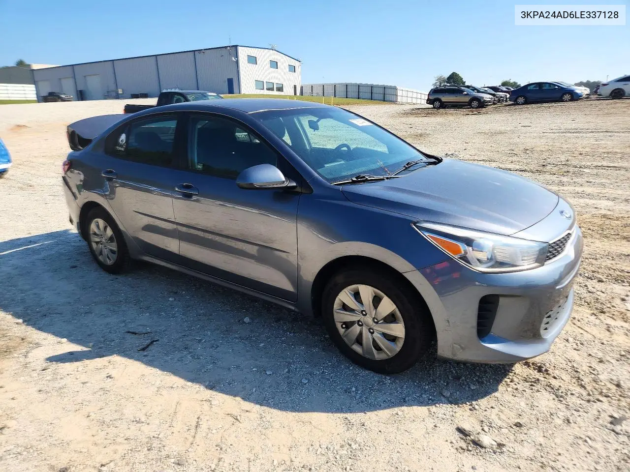 2020 KIA RIO VIN 3KPA24AD6LE337128 — фото 4