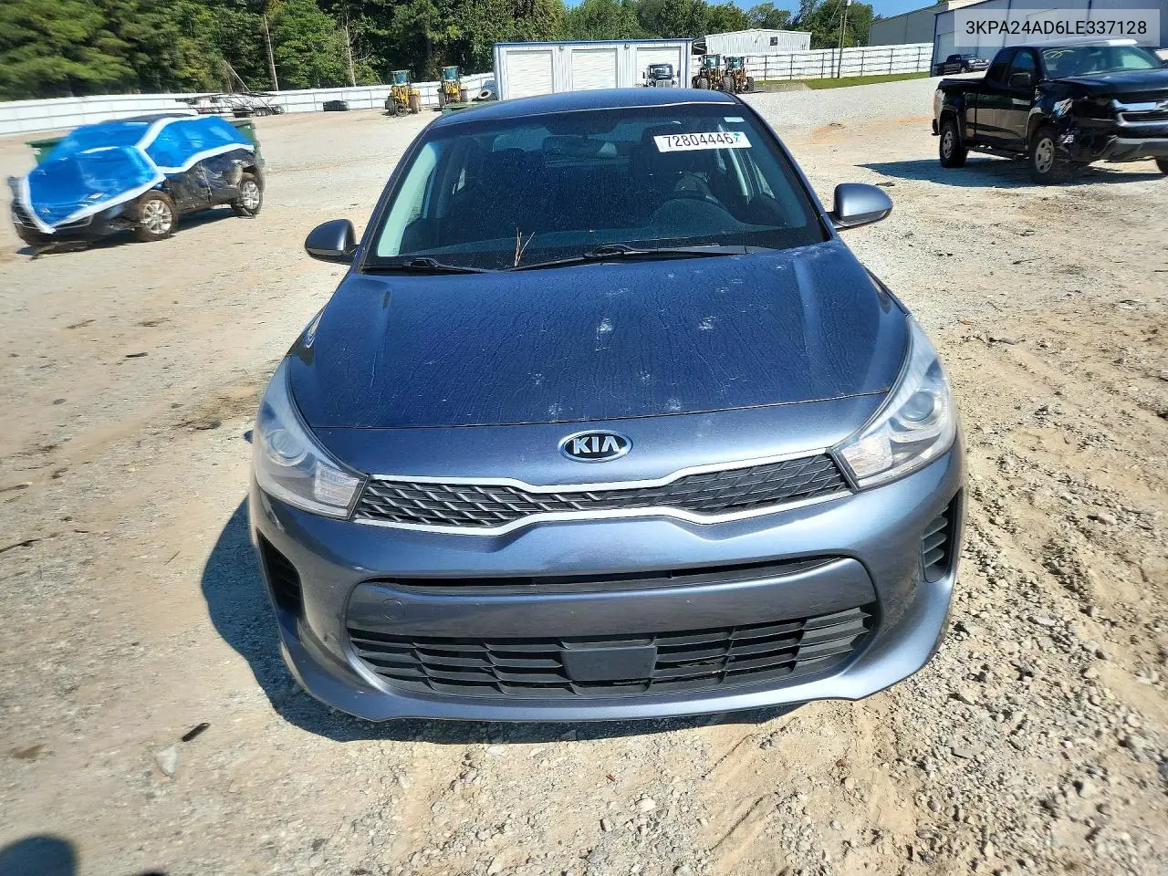 2020 KIA RIO VIN 3KPA24AD6LE337128 — фото 5