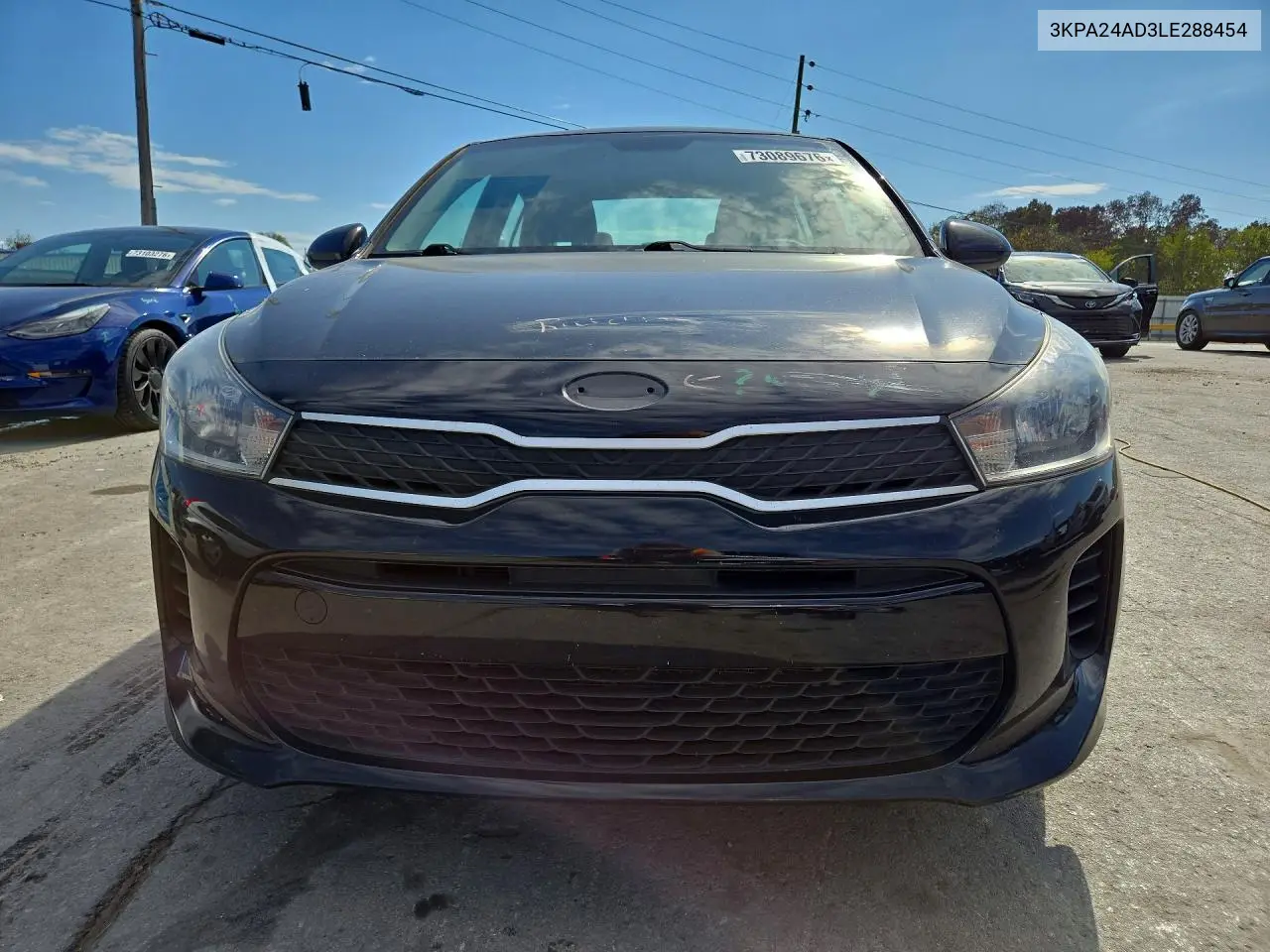2020 KIA RIO VIN 3KPA24AD3LE288454 — фото 5