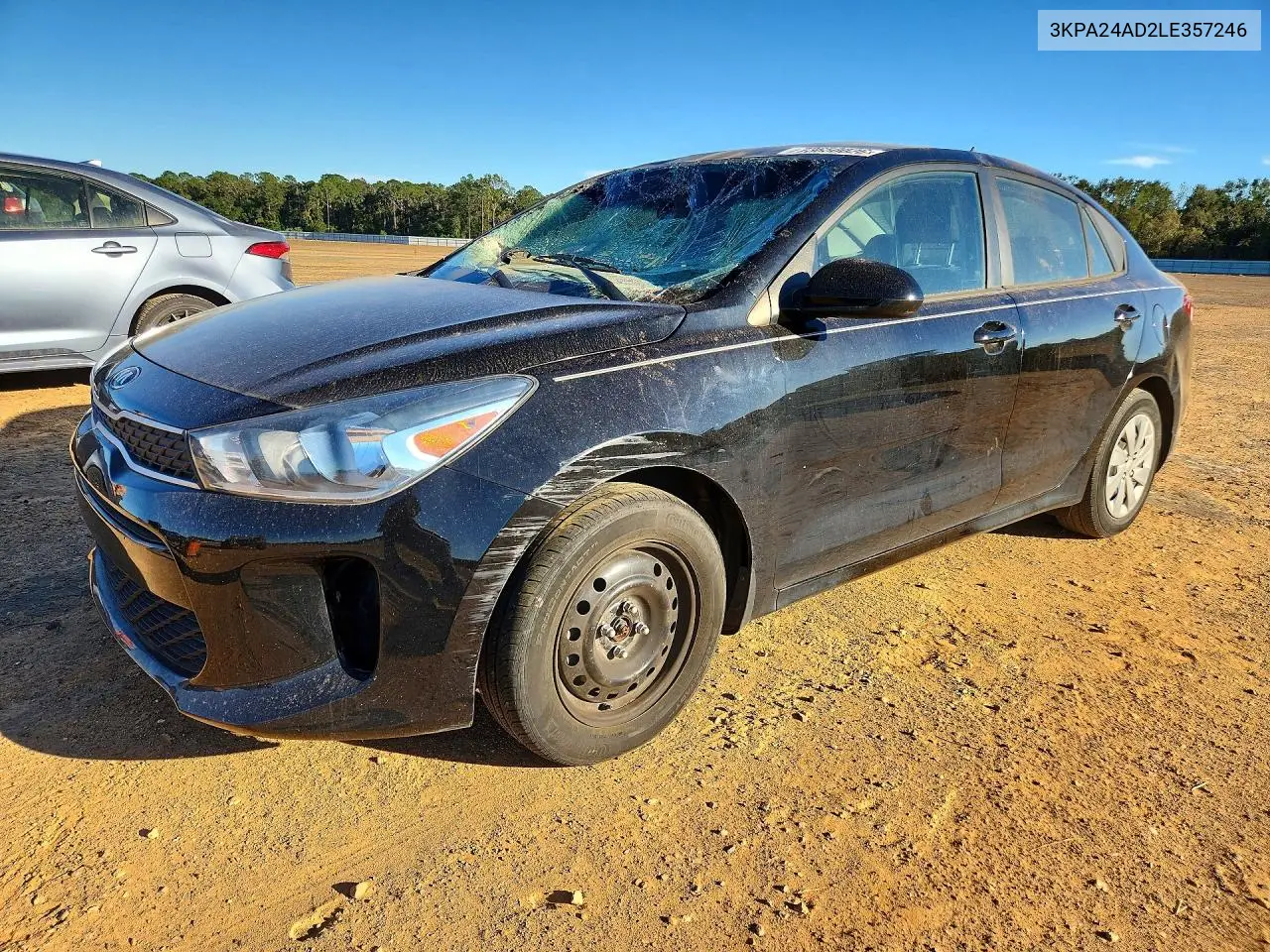 KIA RIO 2020, VIN 3KPA24AD2LE357246