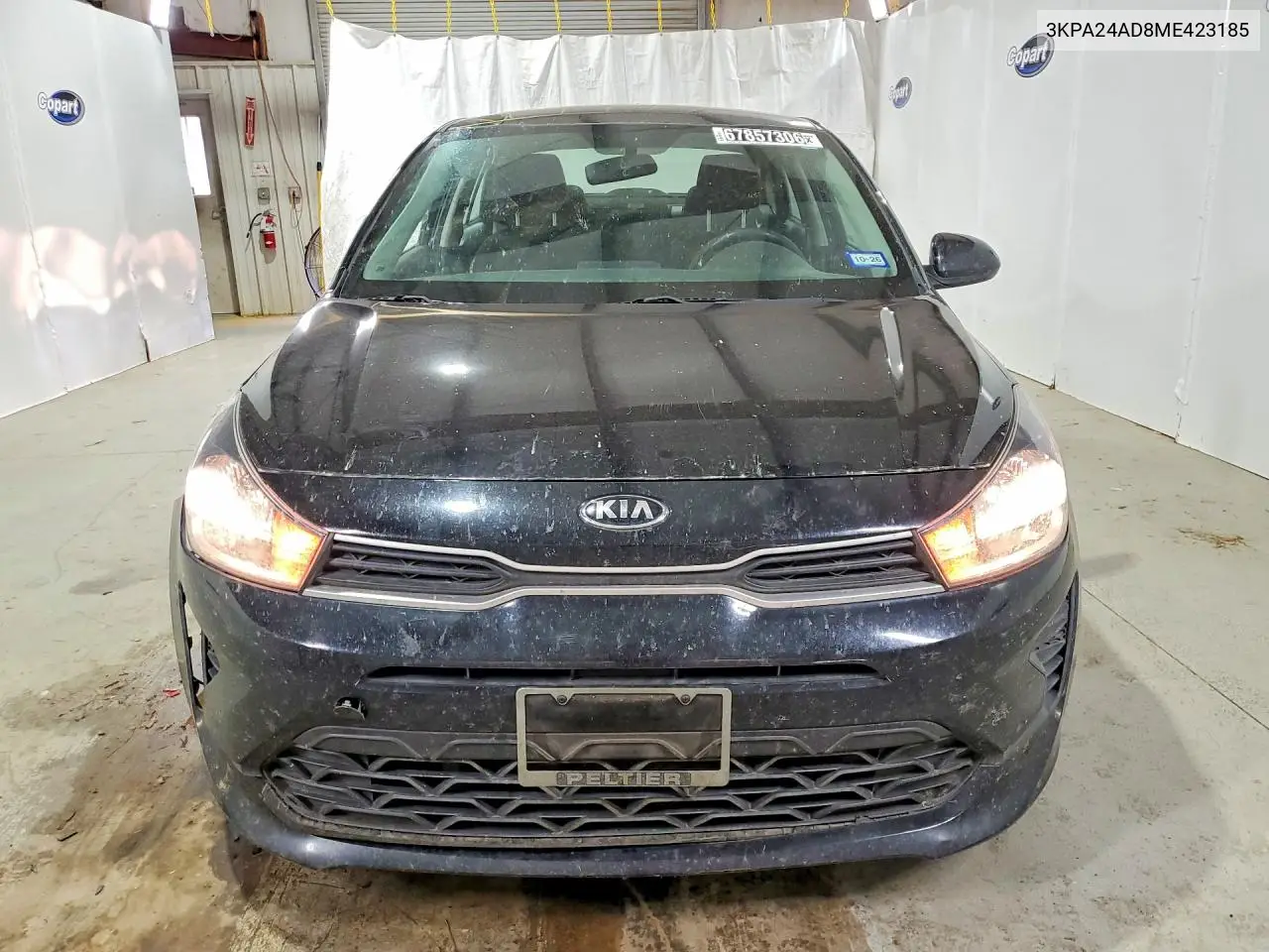 2021 KIA RIO VIN 3KPA24AD8ME423185 — фото 5