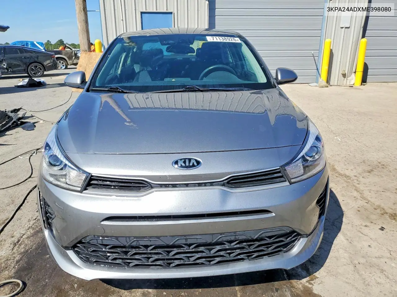 2021 KIA RIO VIN 3KPA24ADXME398080 — фото 5
