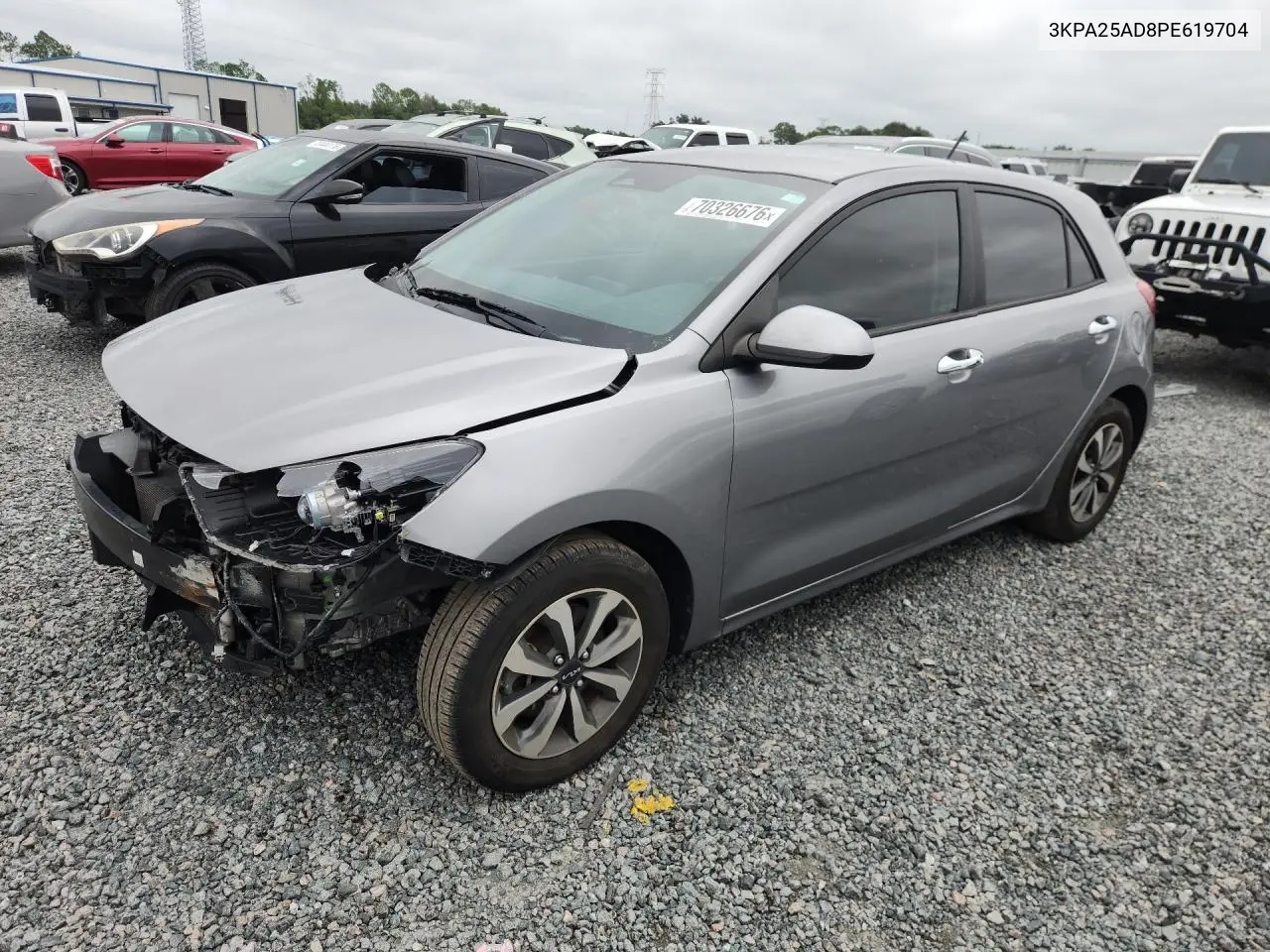 KIA RIO 2023, VIN 3KPA25AD8PE619704