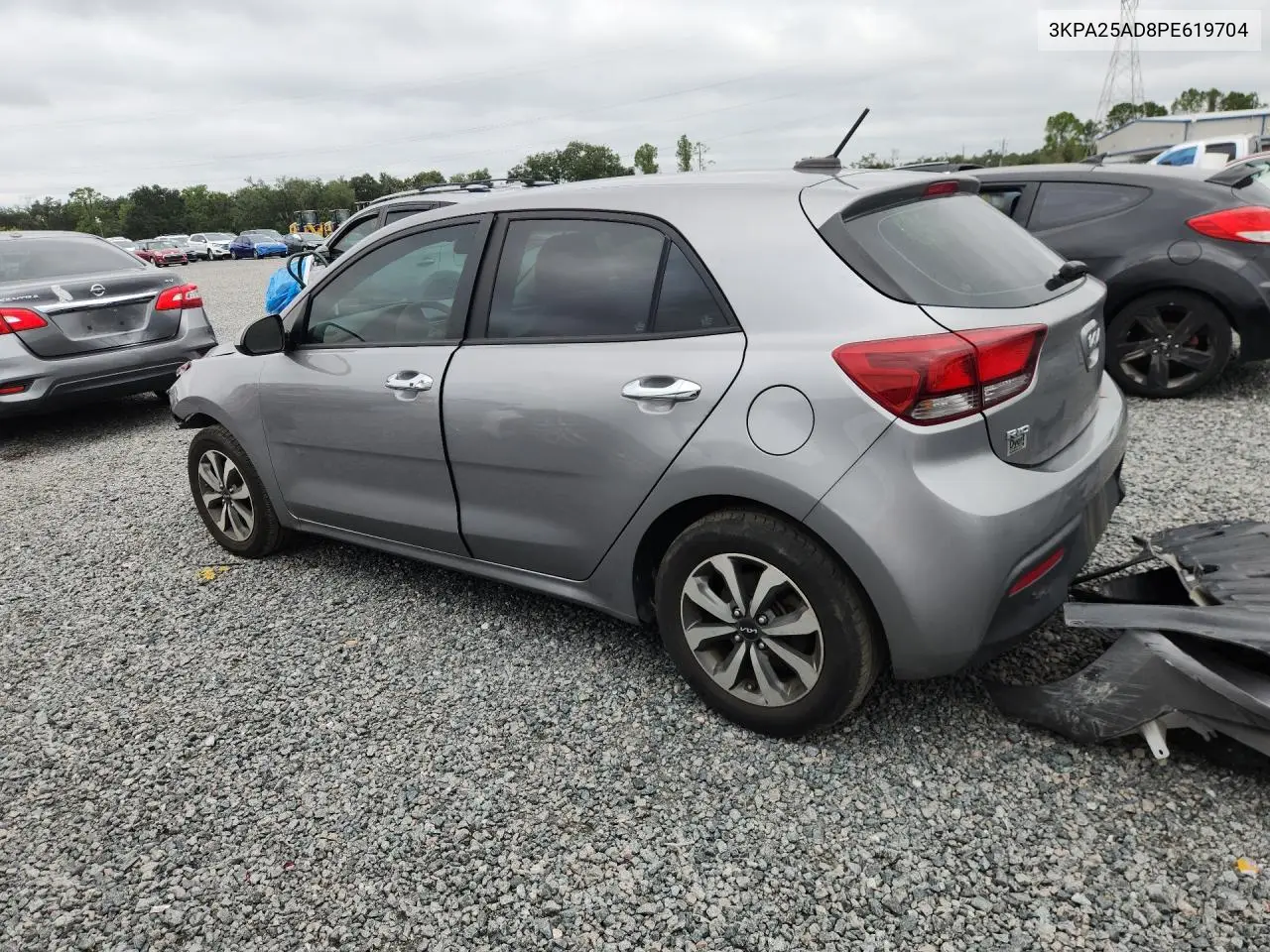 2023 KIA RIO VIN 3KPA25AD8PE619704 — фото 2
