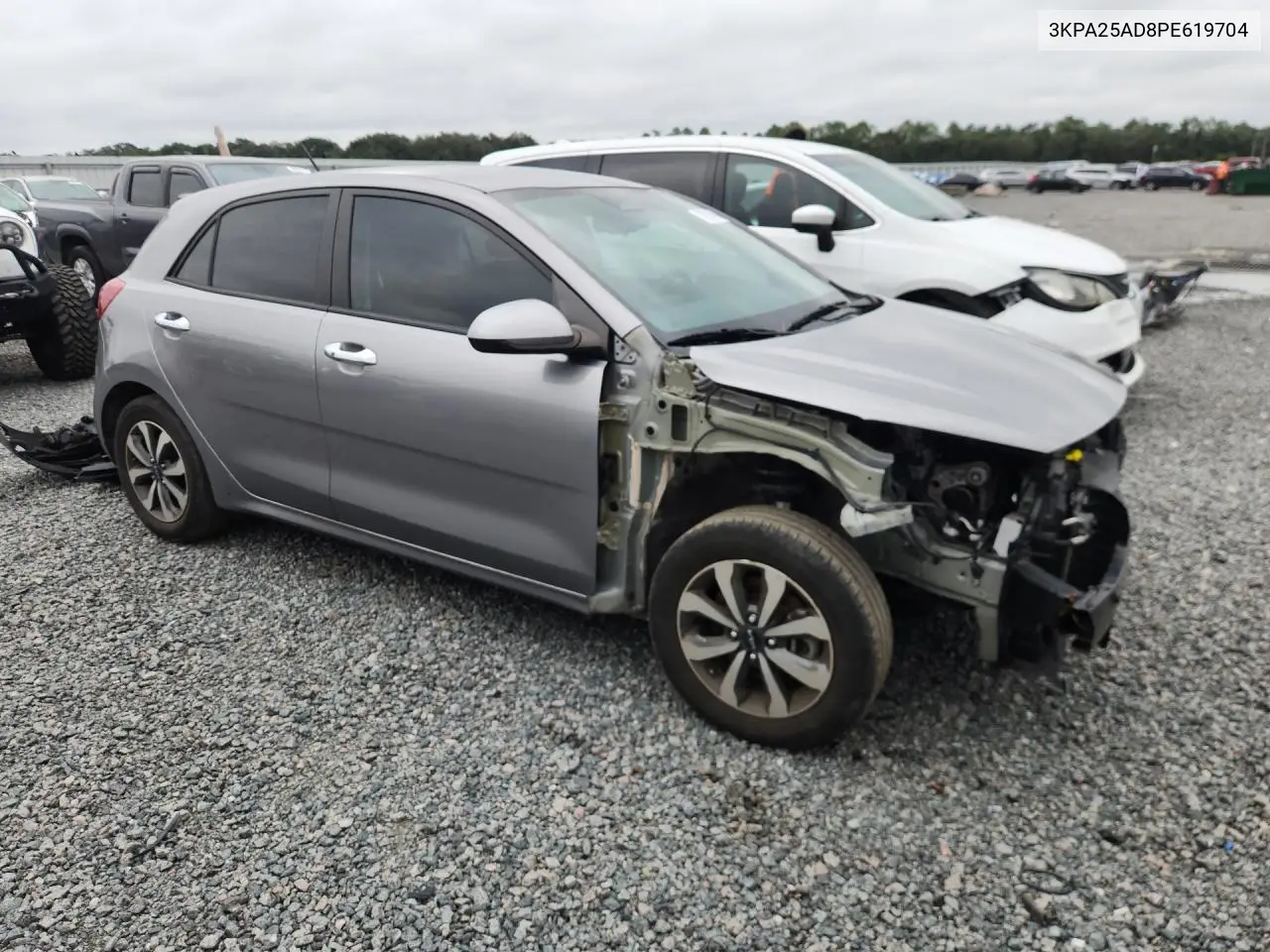 2023 KIA RIO VIN 3KPA25AD8PE619704 — фото 4