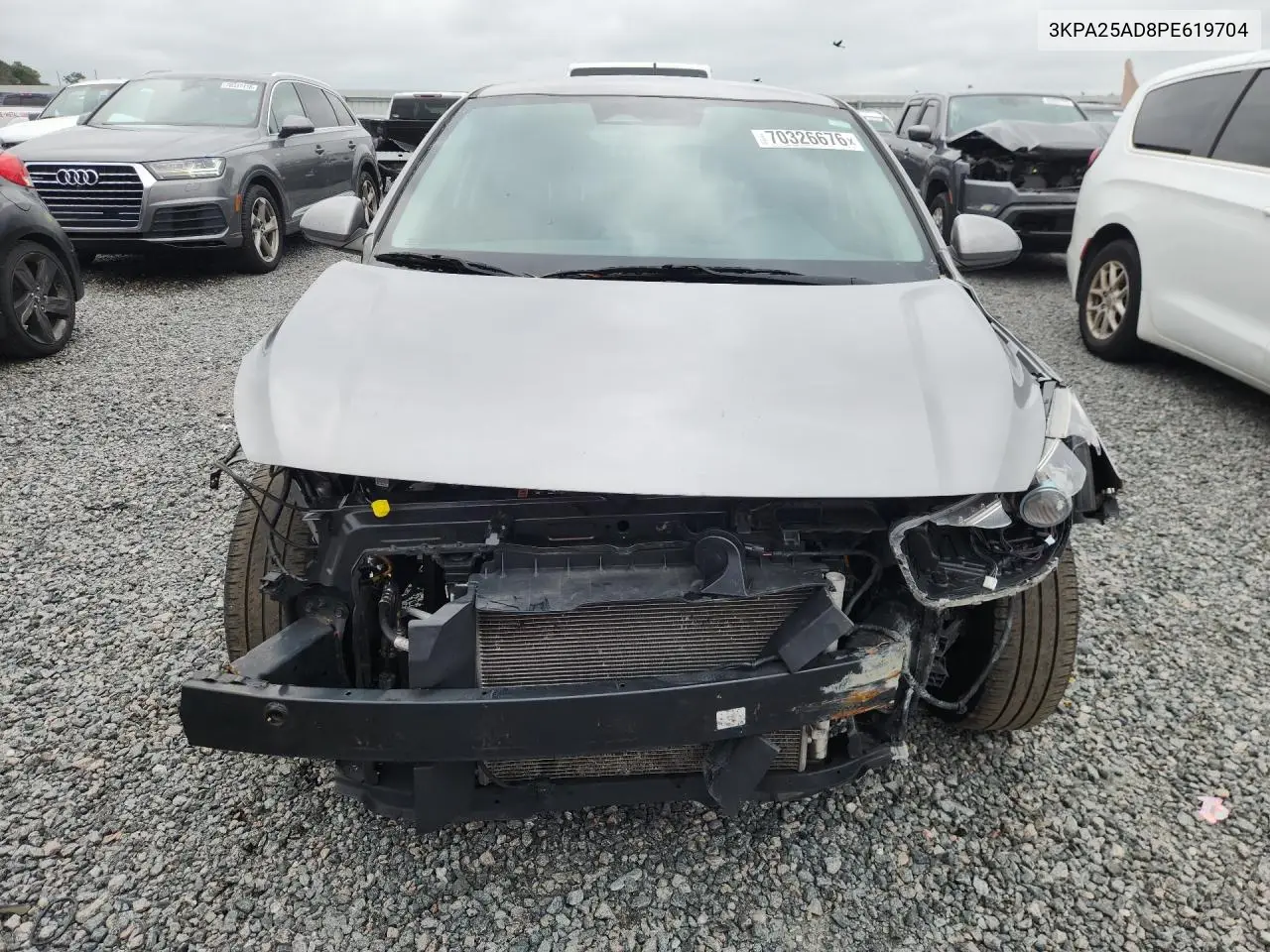 2023 KIA RIO VIN 3KPA25AD8PE619704 — фото 5