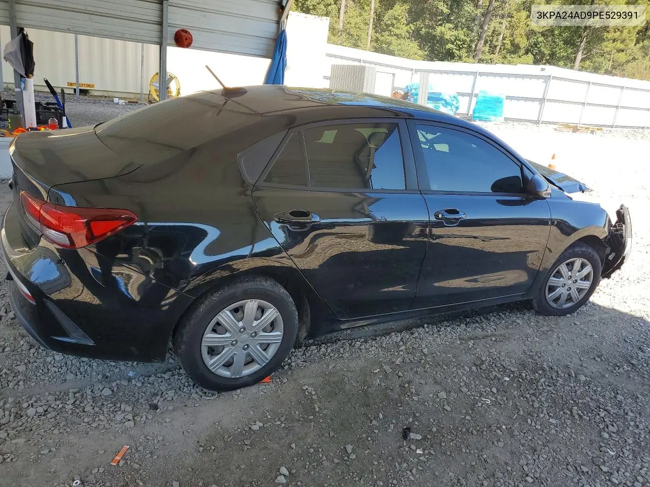 2023 KIA RIO VIN 3KPA24AD9PE529391 — фото 3