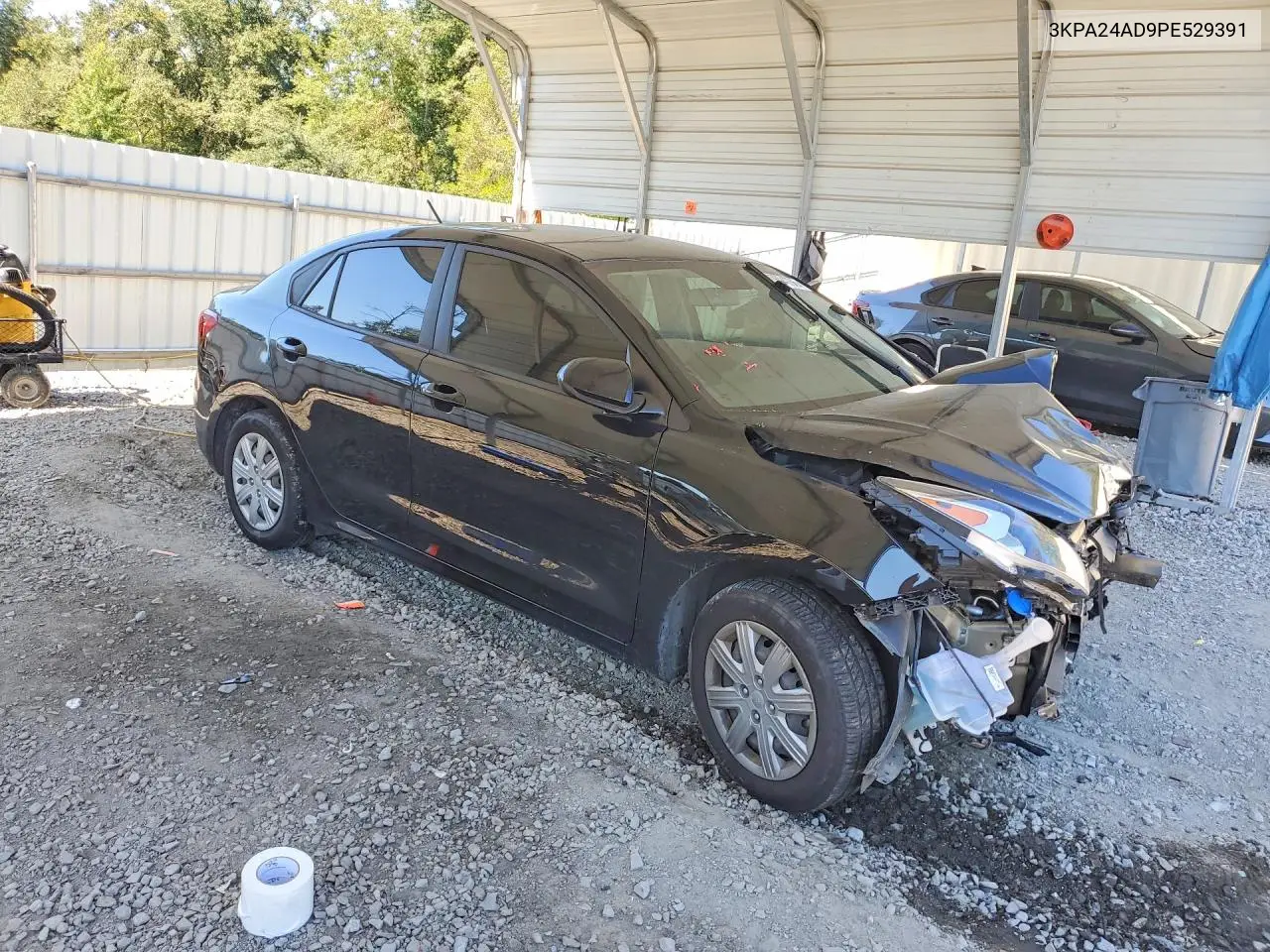 2023 KIA RIO VIN 3KPA24AD9PE529391 — фото 4