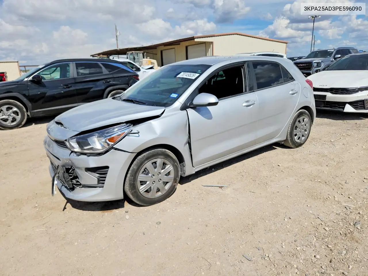 KIA RIO 2023, VIN 3KPA25AD3PE596090