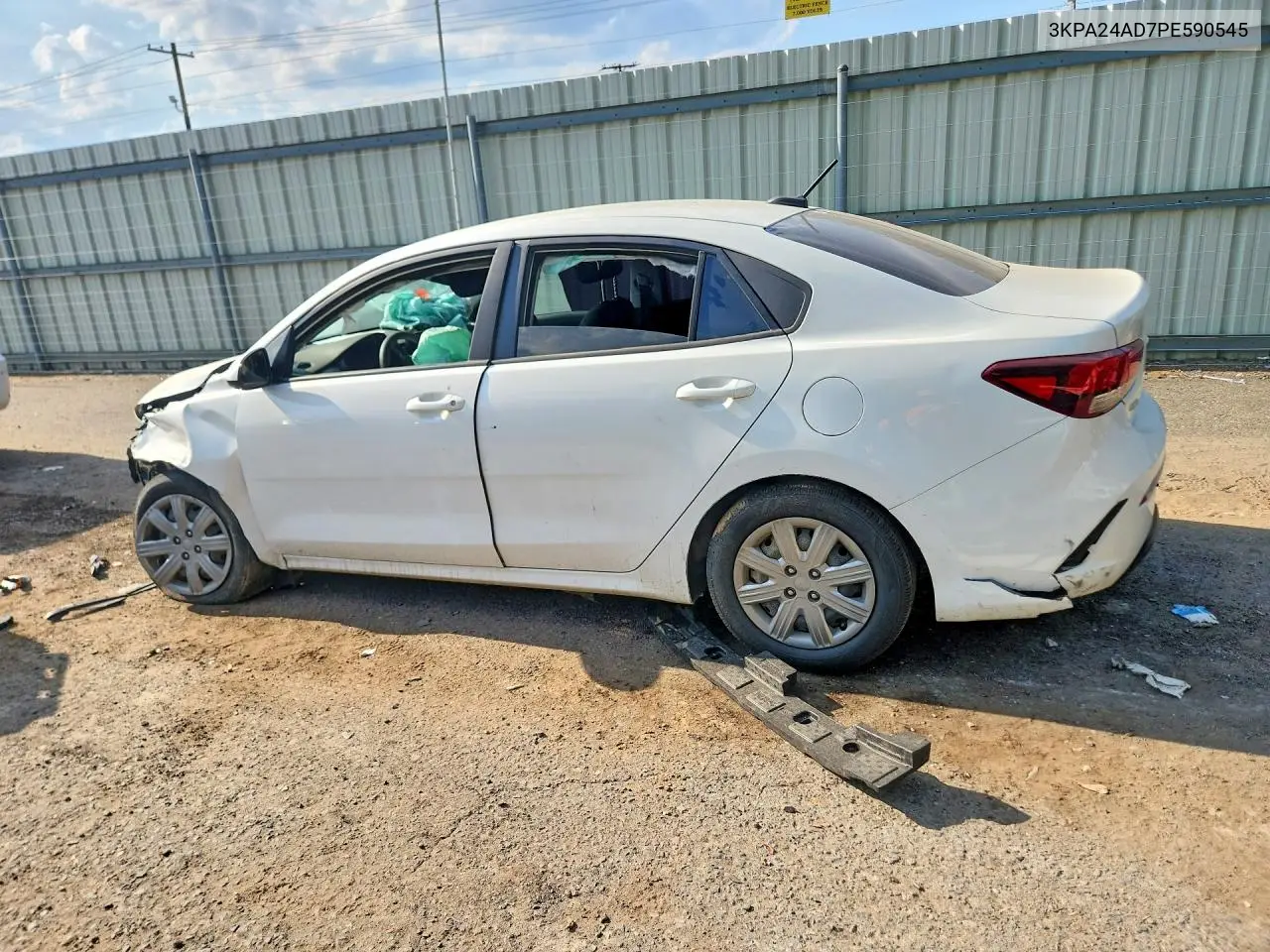 2023 KIA RIO VIN 3KPA24AD7PE590545 — фото 2