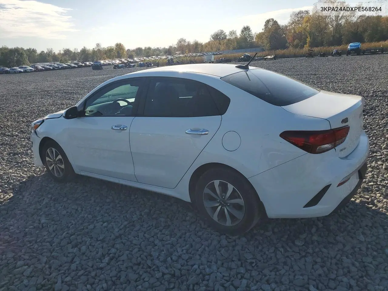 2023 KIA RIO VIN 3KPA24ADXPE568264 — фото 2