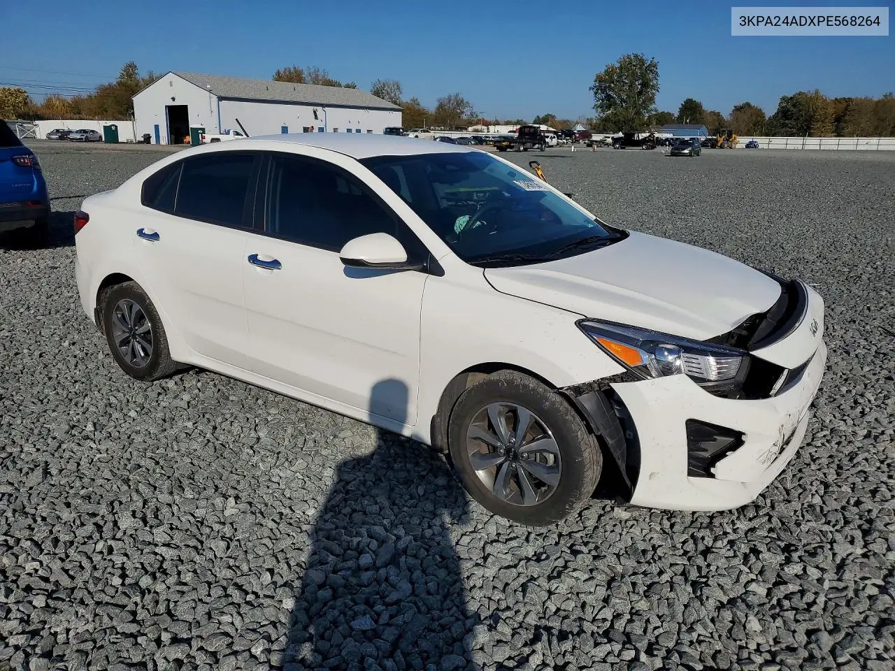 2023 KIA RIO VIN 3KPA24ADXPE568264 — фото 4
