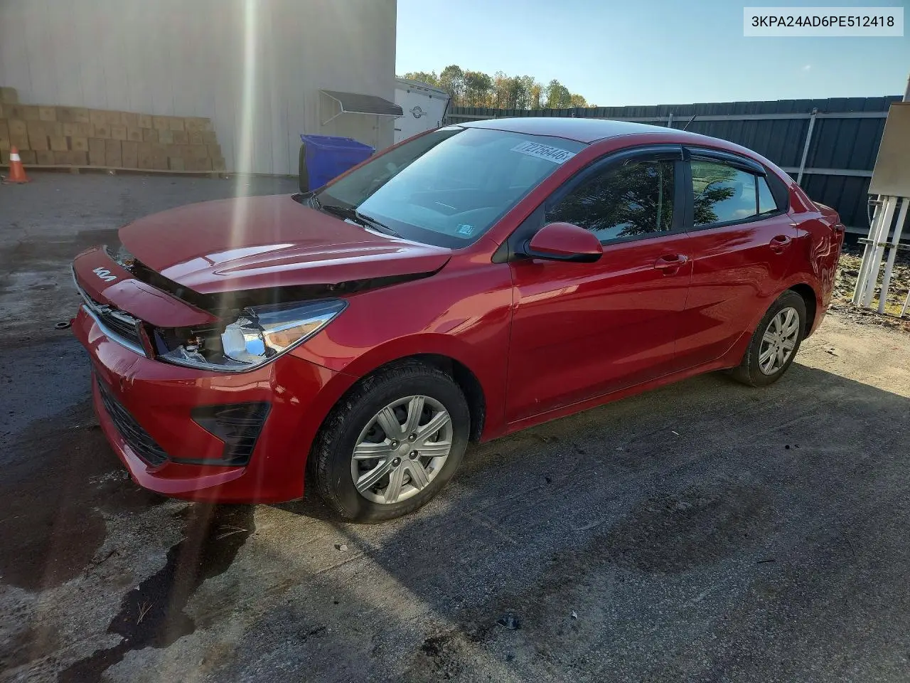 KIA RIO 2023, VIN 3KPA24AD6PE512418