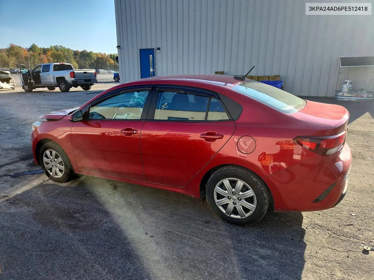 2023 KIA RIO VIN 3KPA24AD6PE512418 — фото 2