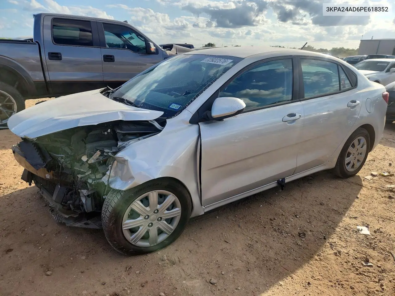 KIA RIO 2023, VIN 3KPA24AD6PE618352