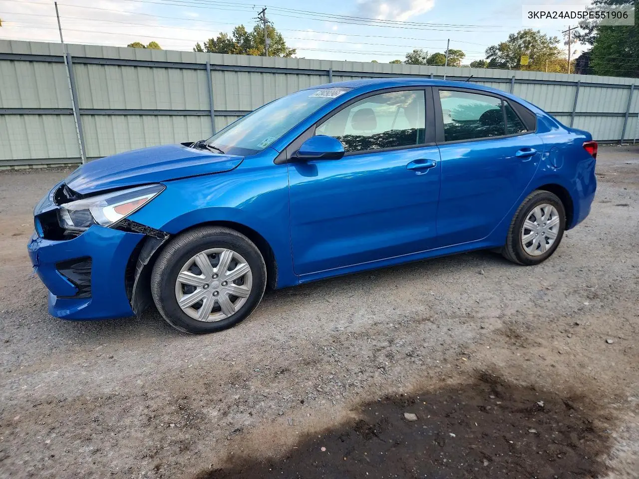 KIA RIO 2023, VIN 3KPA24AD5PE551906
