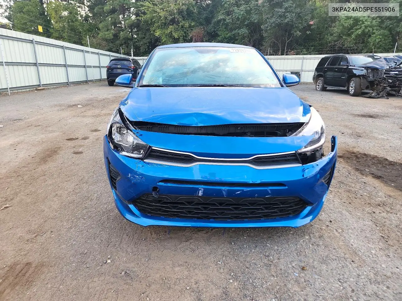 2023 KIA RIO VIN 3KPA24AD5PE551906 — фото 5