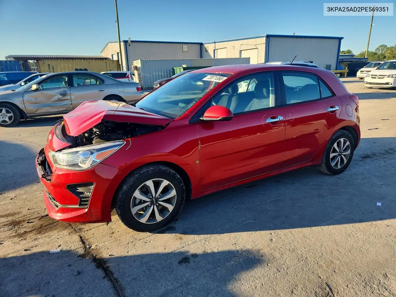 KIA RIO 2023, VIN 3KPA25AD2PE569351