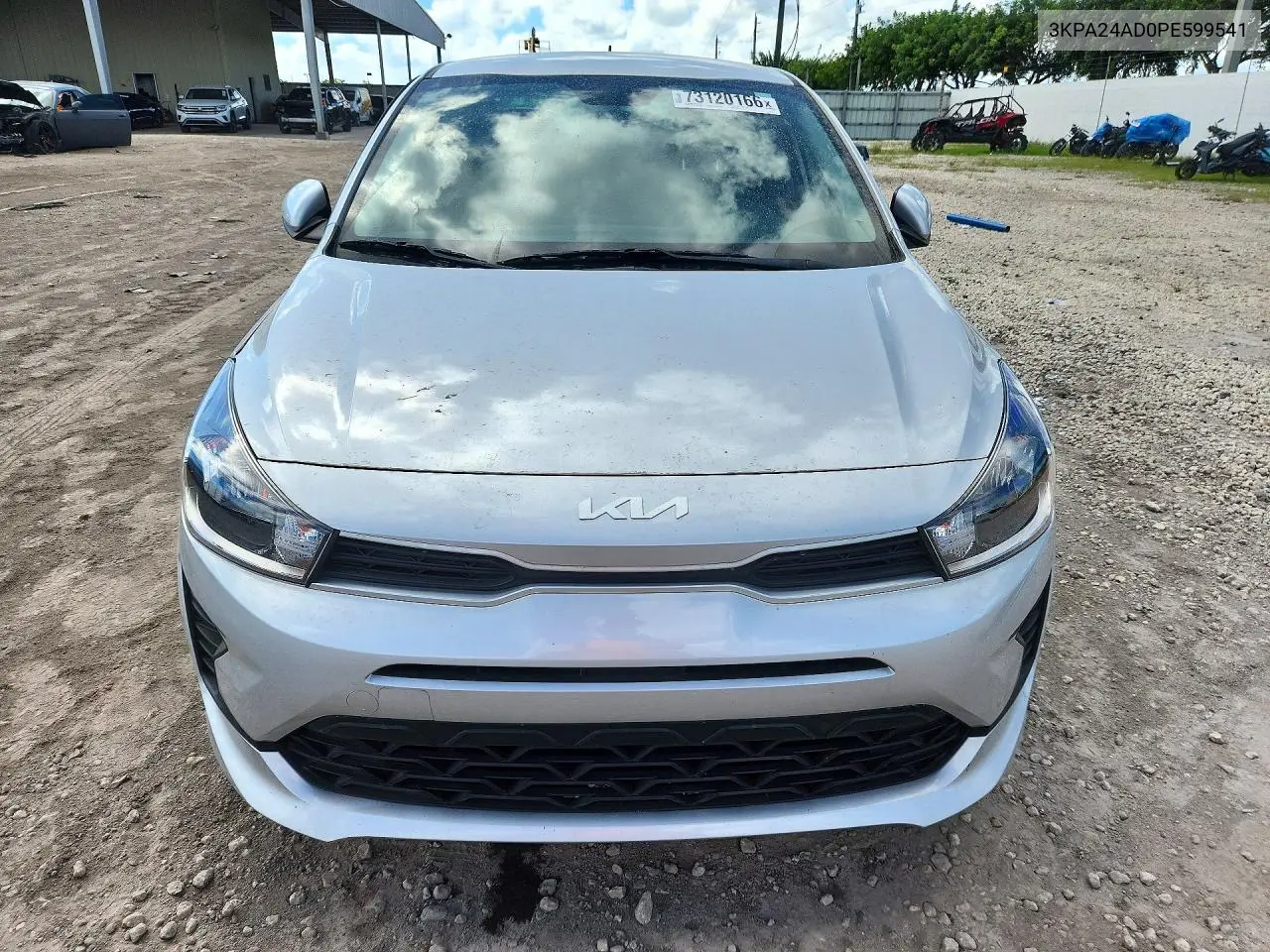 2023 KIA RIO VIN 3KPA24AD0PE599541 — фото 5