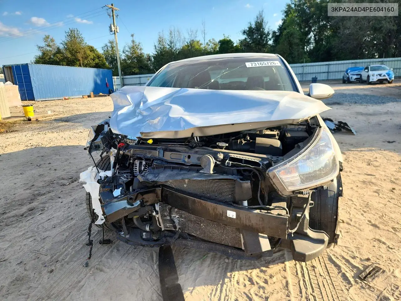 2023 KIA RIO VIN 3KPA24AD4PE604160 — фото 5
