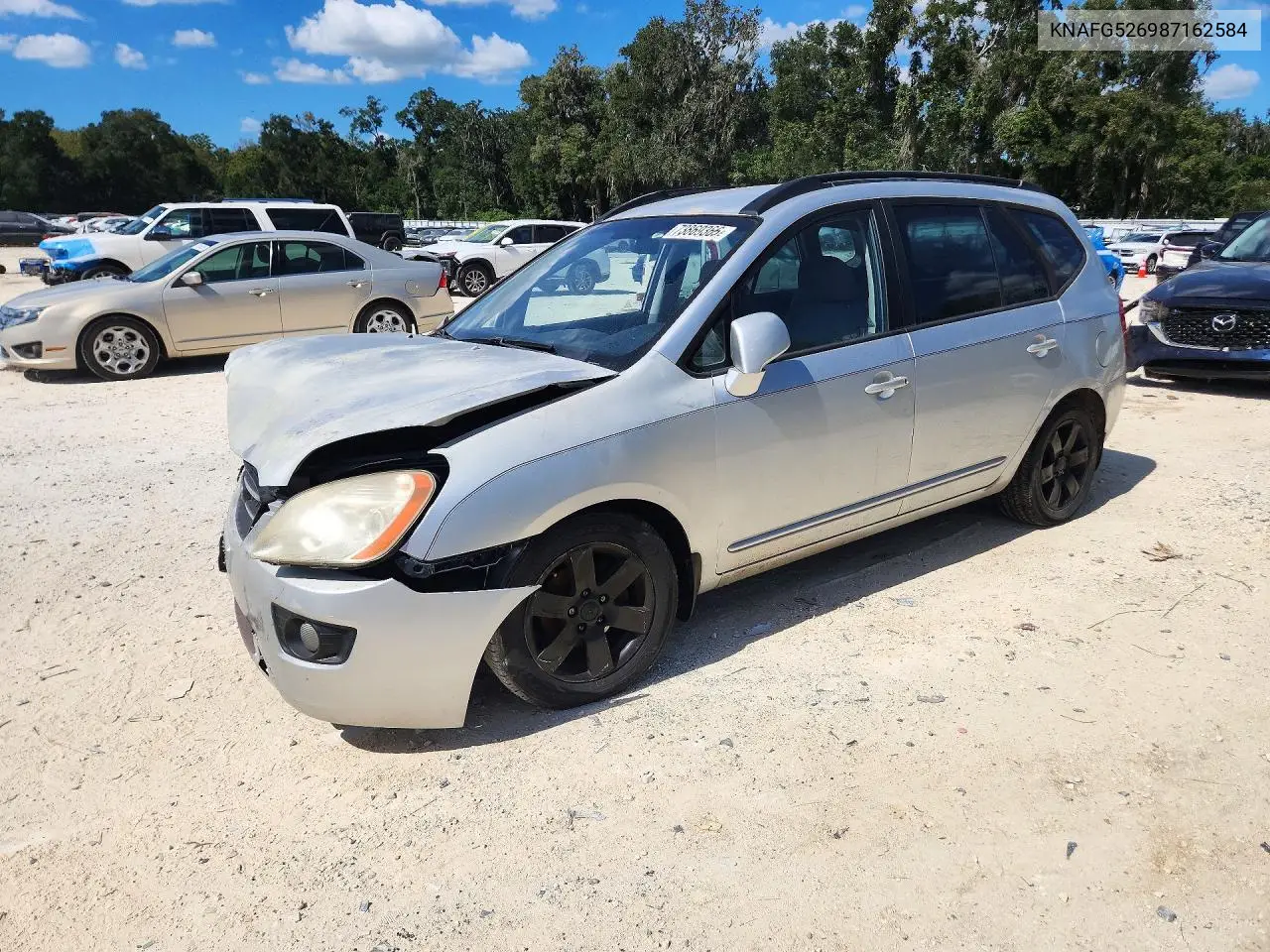 KIA RONDO 2008, VIN KNAFG526987162584