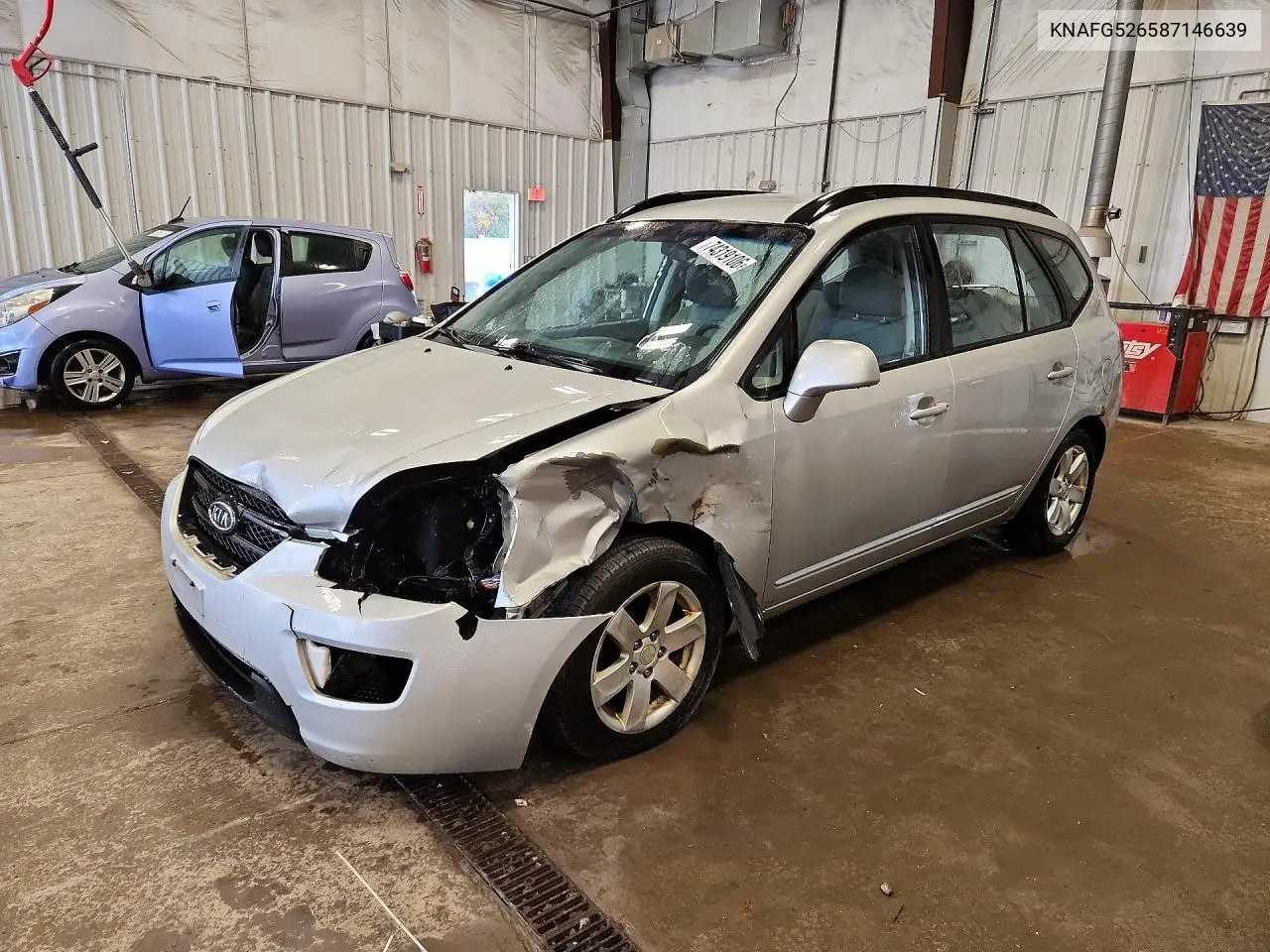 KIA RONDO 2008, VIN KNAFG526587146639
